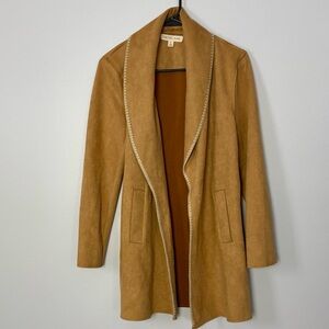 Cozy Tan Teddy Jacket for Women